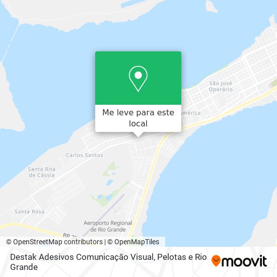 Destak Adesivos Comunicação Visual mapa