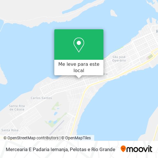 Mercearia E Padaria Iemanja mapa