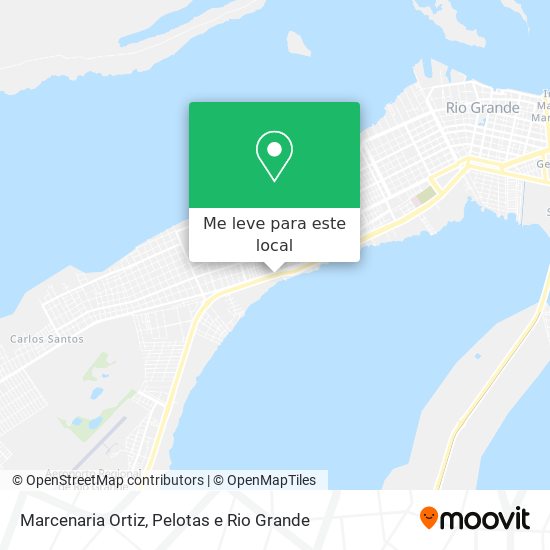 Marcenaria Ortiz mapa