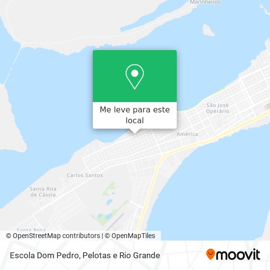 Escola Dom Pedro mapa