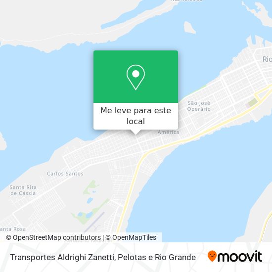 Transportes Aldrighi Zanetti mapa
