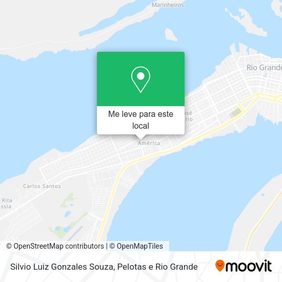 Silvio Luiz Gonzales Souza mapa