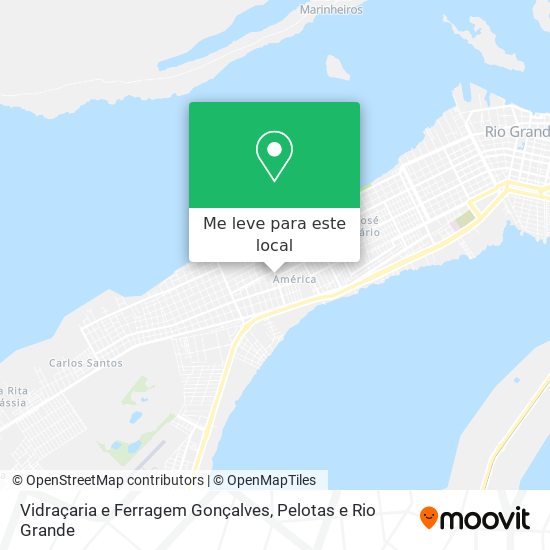 Vidraçaria e Ferragem Gonçalves mapa