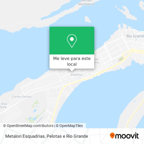 Metalon Esquadrias mapa