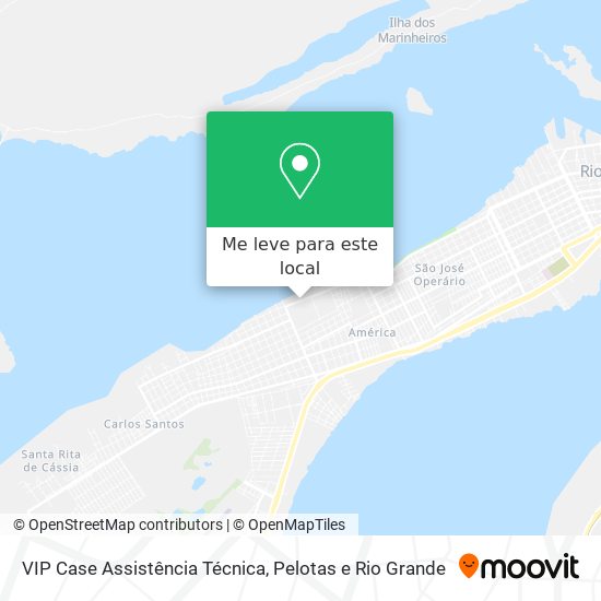 VIP Case Assistência Técnica mapa