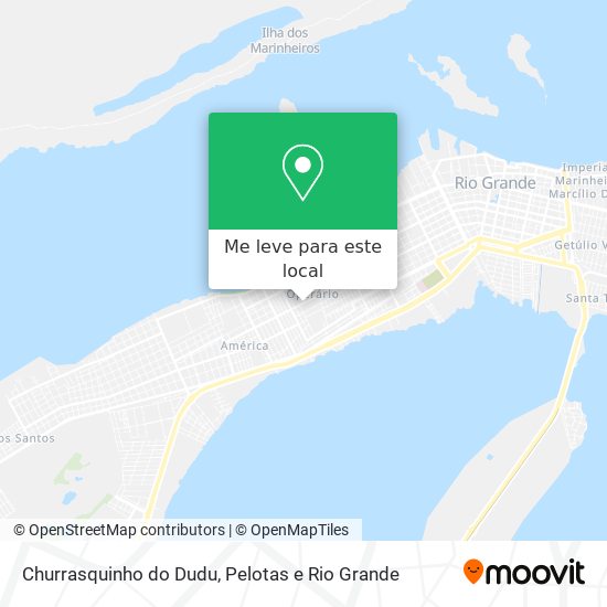 Churrasquinho do Dudu mapa