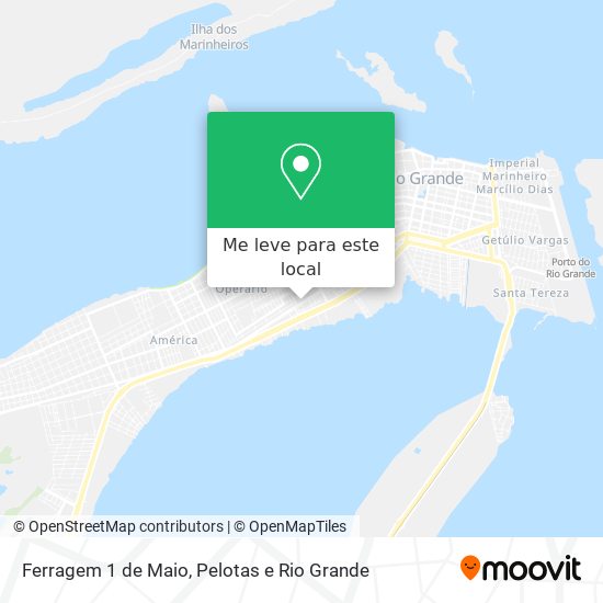 Ferragem 1 de Maio mapa