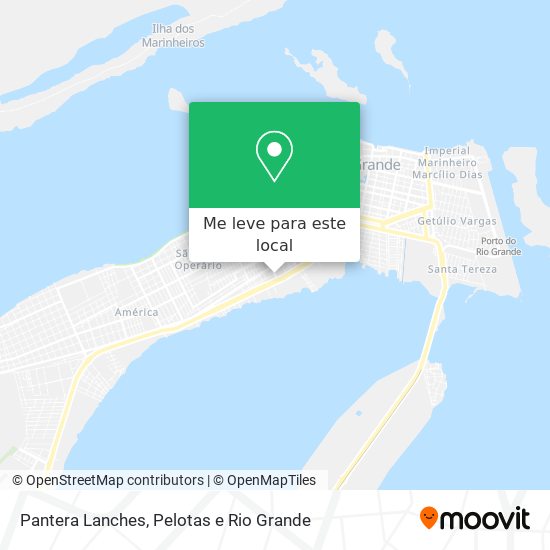Pantera Lanches mapa