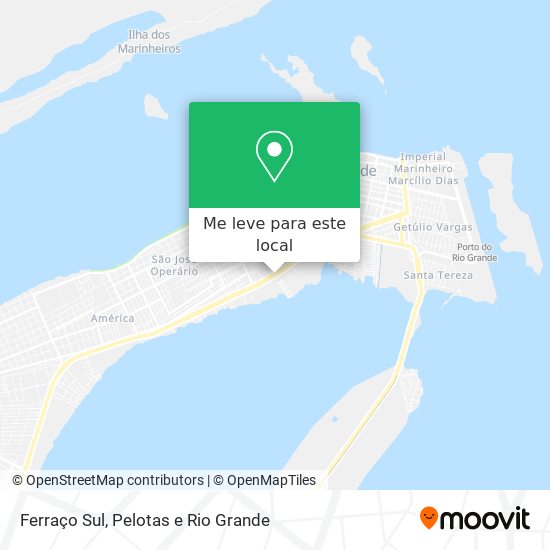 Ferraço Sul mapa