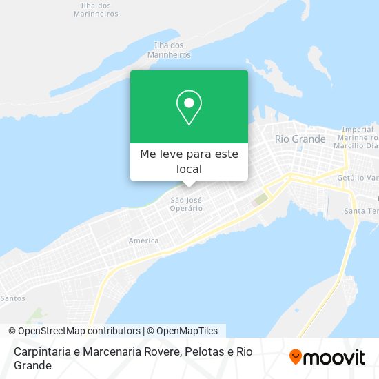 Carpintaria e Marcenaria Rovere mapa