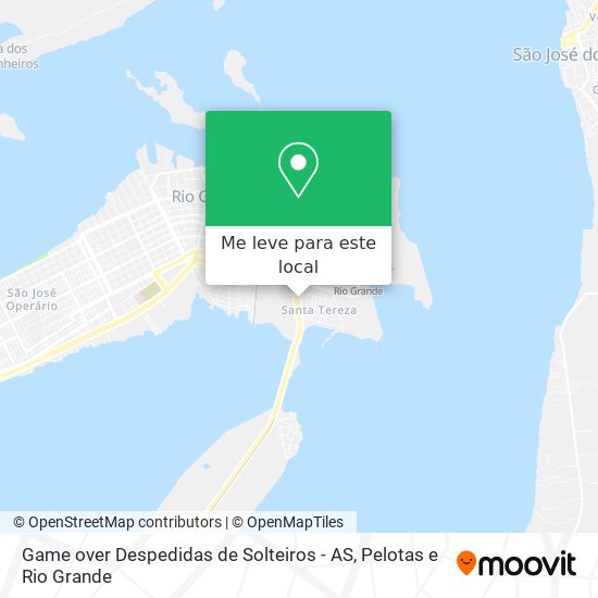 Game over Despedidas de Solteiros - AS mapa