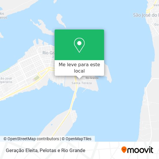 Geração Eleita mapa
