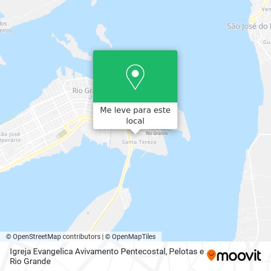 Igreja Evangelica Avivamento Pentecostal mapa