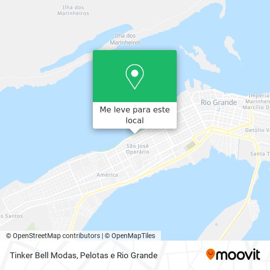 Tinker Bell Modas mapa