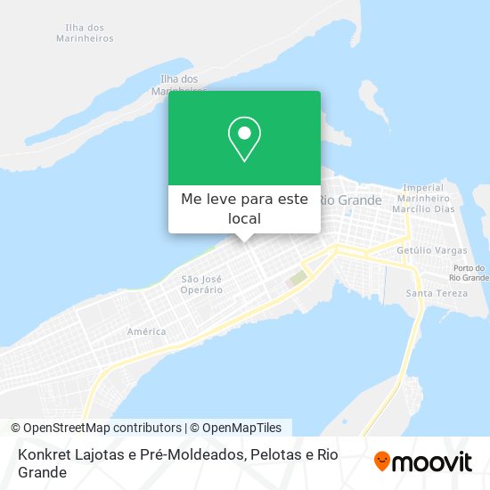 Konkret Lajotas e Pré-Moldeados mapa