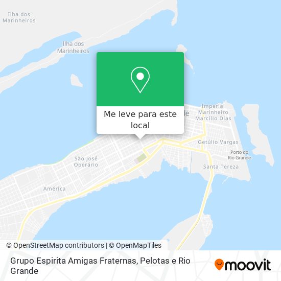 Grupo Espirita Amigas Fraternas mapa