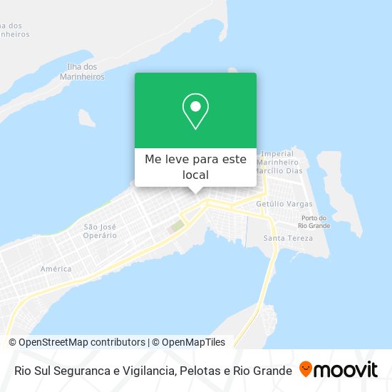 Rio Sul Seguranca e Vigilancia mapa