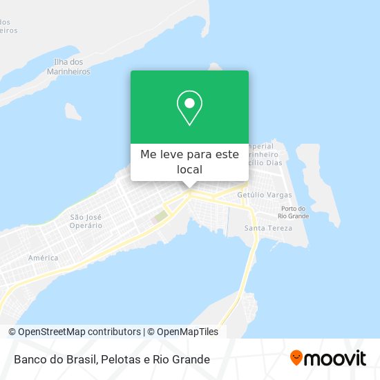 Banco do Brasil mapa