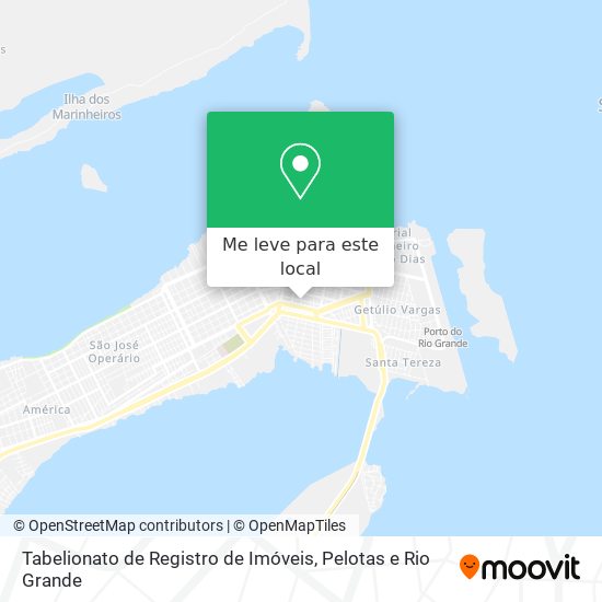 Tabelionato de Registro de Imóveis mapa