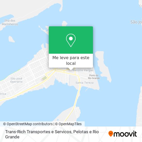 Trans-Rich Transportes e Servicos mapa