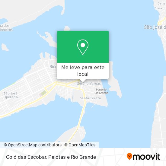 Coió das Escobar mapa