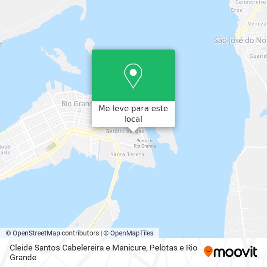 Cleide Santos Cabelereira e Manicure mapa