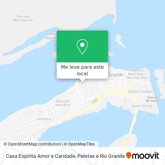 Casa Espirita Amor e Caridade mapa