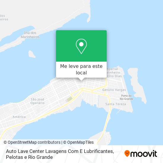 Auto Lave Center Lavagens Com E Lubrificantes mapa