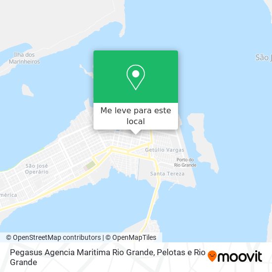 Pegasus Agencia Maritima Rio Grande mapa