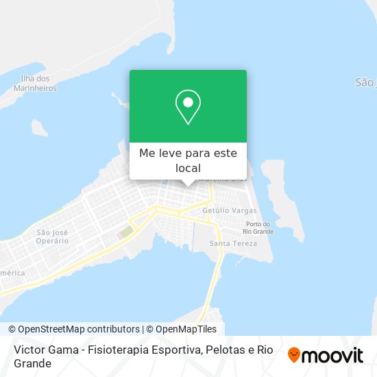 Victor Gama - Fisioterapia Esportiva mapa