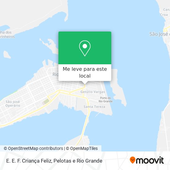 E. E. F. Criança Feliz mapa