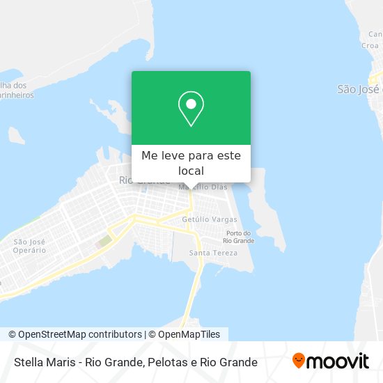Stella Maris - Rio Grande mapa