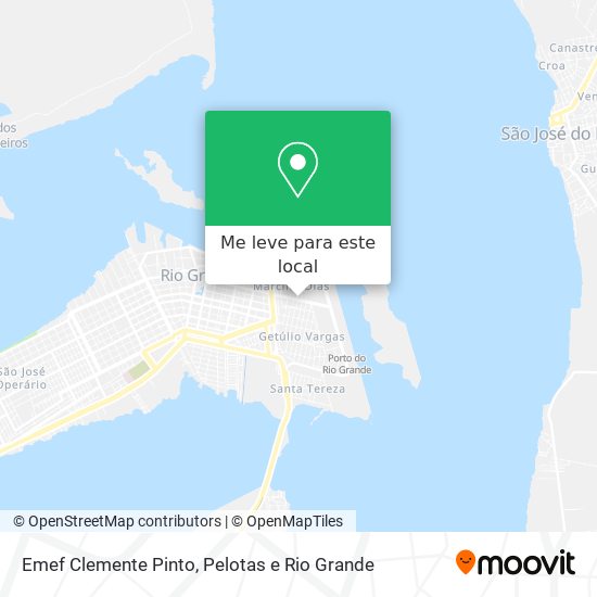 Emef Clemente Pinto mapa