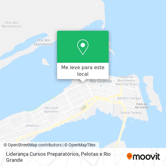 Liderança Cursos Preparatórios mapa