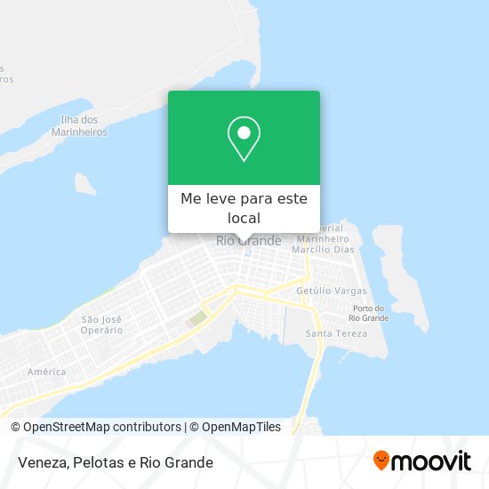 Veneza mapa