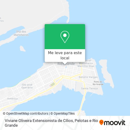 Viviane Oliveira Extensionista de Cílios mapa