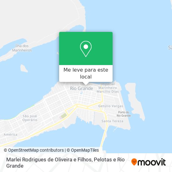 Marlei Rodrigues de Oliveira e Filhos mapa