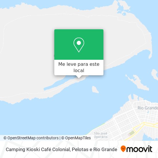 Camping Kioski Café Colonial mapa