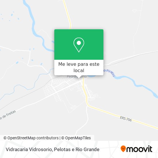 Vidracaria Vidrosorio mapa