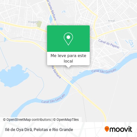 Ilê de Oya Dirã mapa