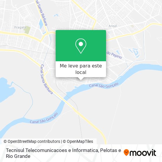 Tecnisul Telecomunicacoes e Informatica mapa