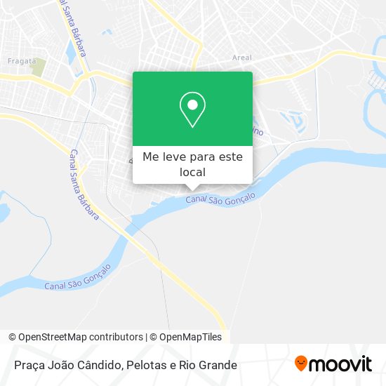 Praça João Cândido mapa