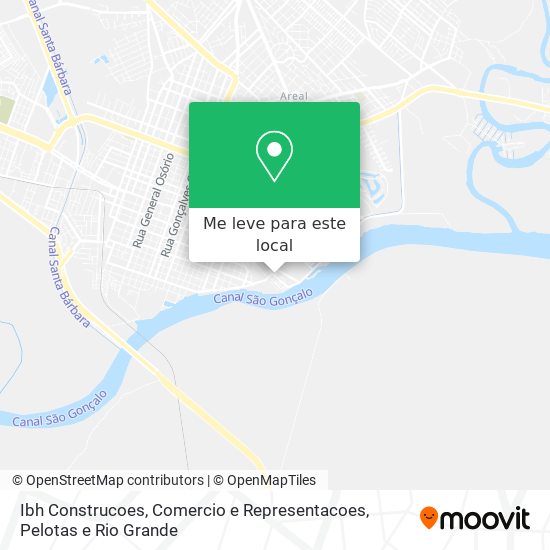 Ibh Construcoes, Comercio e Representacoes mapa