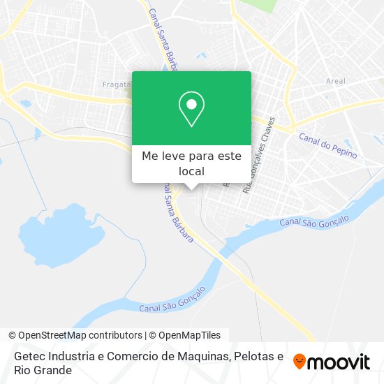 Getec Industria e Comercio de Maquinas mapa
