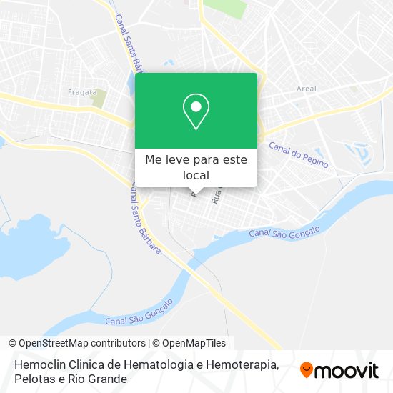 Hemoclin Clinica de Hematologia e Hemoterapia mapa