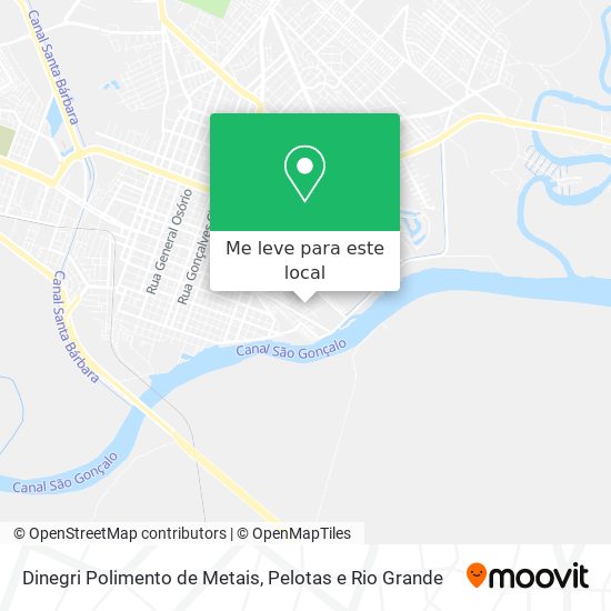 Dinegri Polimento de Metais mapa