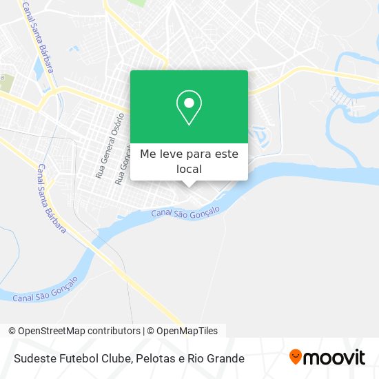 Sudeste Futebol Clube mapa