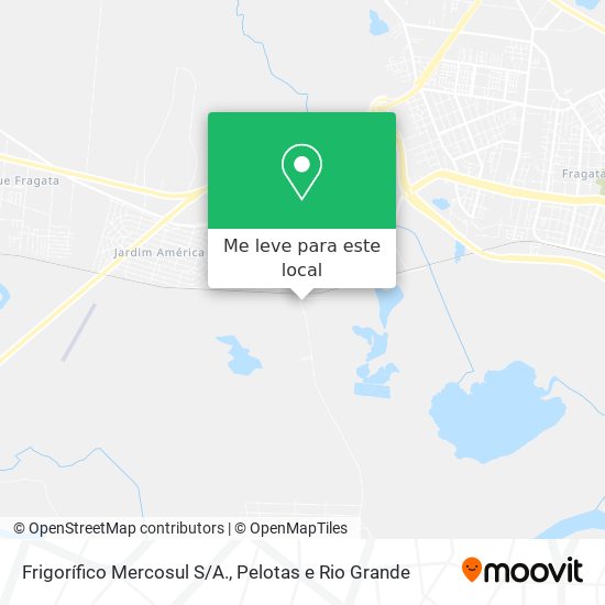Frigorífico Mercosul S/A. mapa