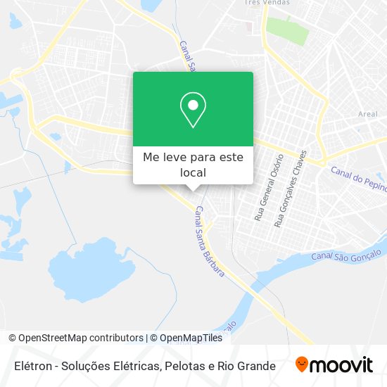 Elétron - Soluções Elétricas mapa