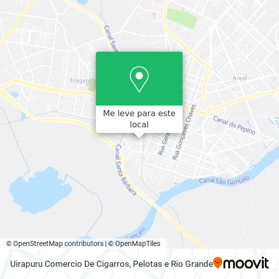 Uirapuru Comercio De Cigarros mapa